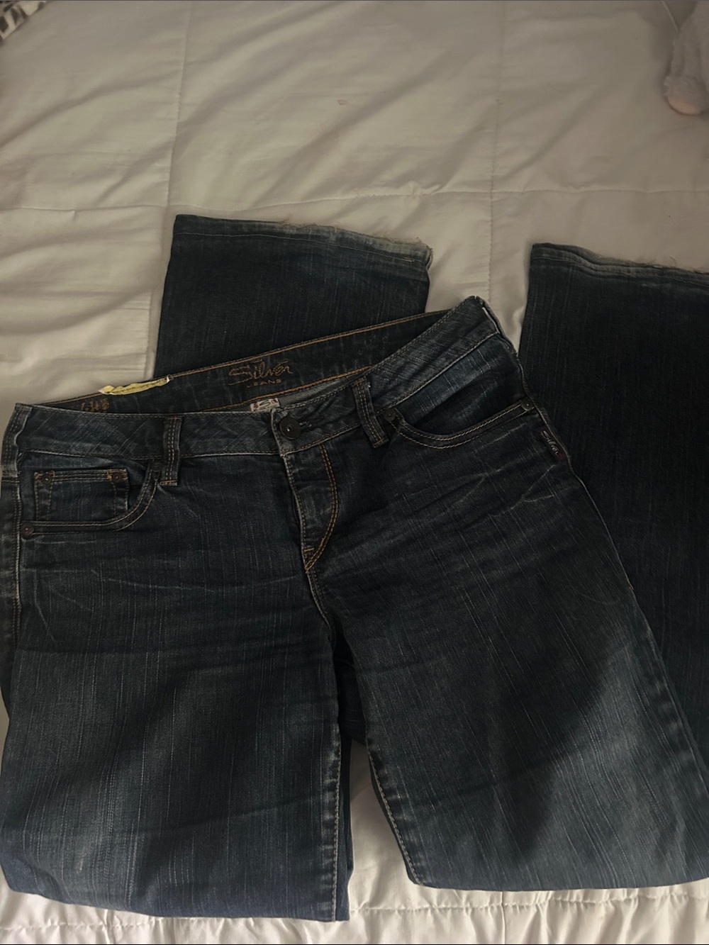 Silver Jeans Women's Dark Indigo Bootcut Jeans